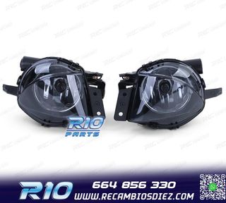 FAROS ANTINIEBLAS BMW E90 E91 05-08 NEGRO AHUMADO