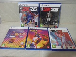 PS5 NBA 2K22,2K23, 2K24, 2K25, 2K26