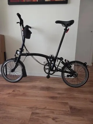 Bicicleta Brompton Black Edition M6L C-Series
