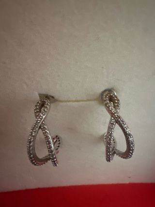 Pendientes Agatha Paris Plata
