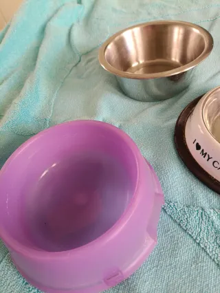 Juego de 3 cuencos para mascotas