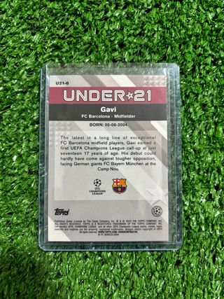 Gavi Topps Merlin Under 21 /75 FC Barcelona