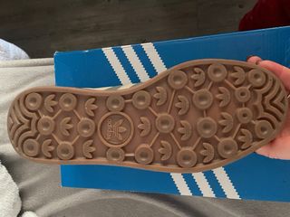 Zapatillas Adidas Gazelle Bold Crema Marrón