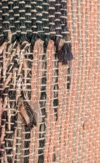 Tapiz paisaje hecho a mano