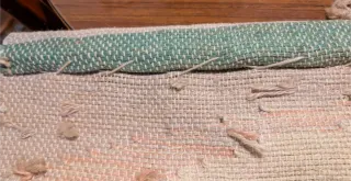 Tapiz paisaje hecho a mano