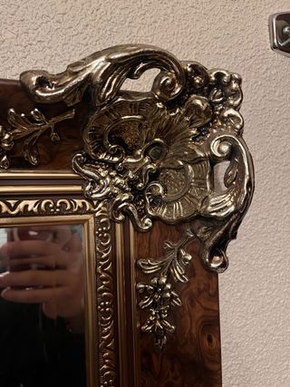 Espejo cuerpo entero marco clásico