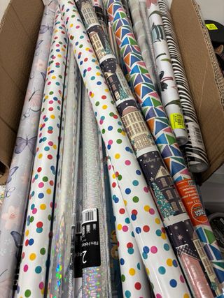 Lote Papel Regalo Varios Diseños