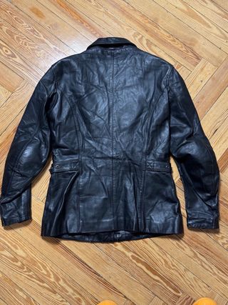 Chaqueta motera cuero mujer