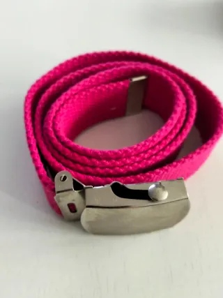 Cinture regolabili rosse e rosa
