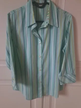 Camisa Liz Claiborne Rayas Mujer