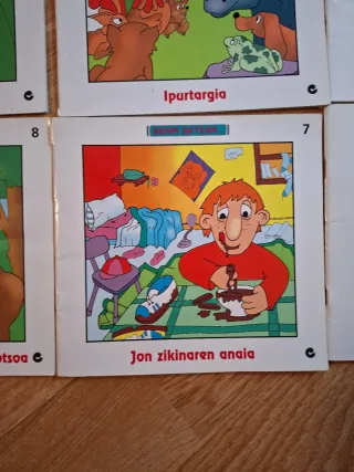 Lote de 6 cuentos Behin batean