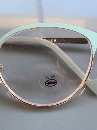 Occhiali da lettura Elle oro/verde acqua - Donna