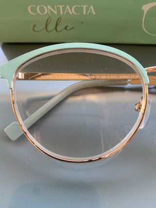 Occhiali da lettura Elle oro/verde acqua - Donna