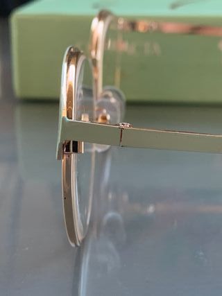 Occhiali da lettura Elle oro/verde acqua - Donna