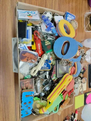 Lote de llaveros antiguos