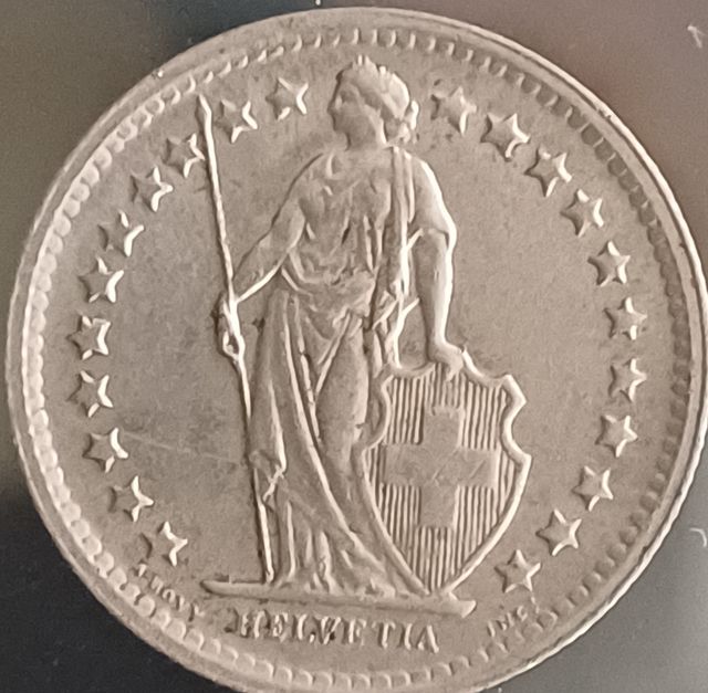 1/2 Franco Suizo 1969