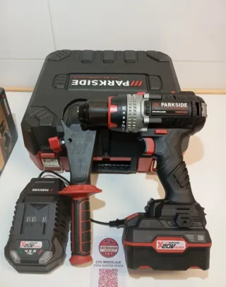 Taladro Percutor Parkside 20V 4 amperios nuevo