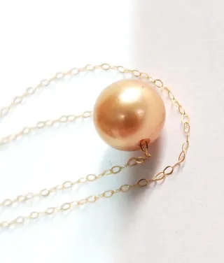 Collar Perla y Oro 18k