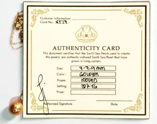 Collar Perla y Oro 18k