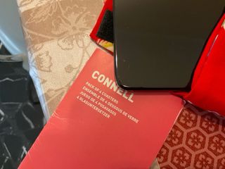 Sottobicchieri neri laccati quadrati