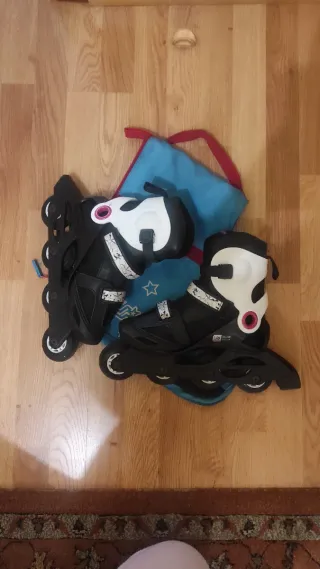 Patines en línea oxelo ajustables talla 36 a la 38