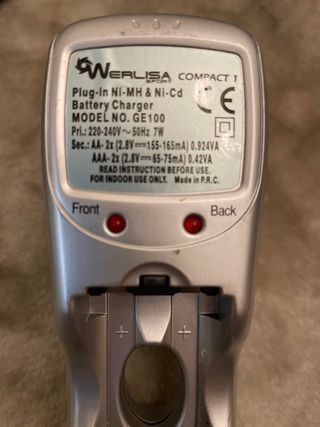 Cargador Pilas Werlisa Compact 1