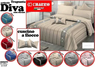 Trapunta Matrimoniale con Cuscini