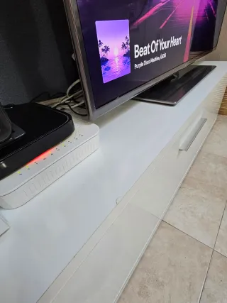 Mueble de Salón con Luces LED