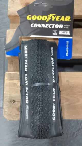 2 Cubiertas Goodyear Connector Tubeless  Gravel