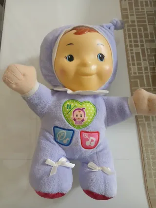 Peluche Bebé Luz y Música