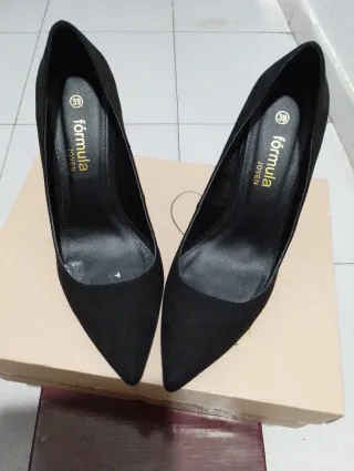 Zapatos de tacón negros Formula Joven talla 39