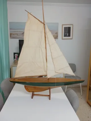 Maqueta Velero Madera