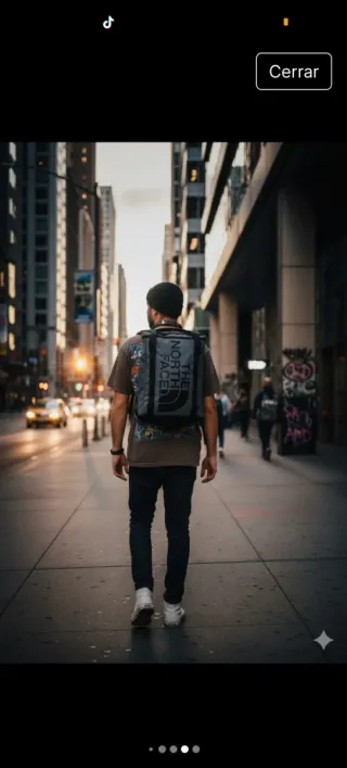 Mochila The North Face impermeable