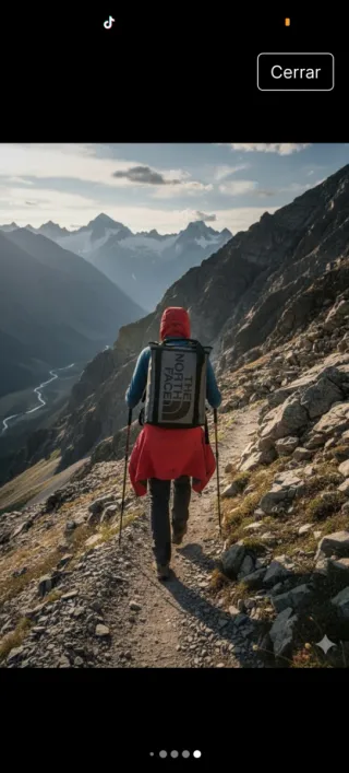 Mochila The North Face impermeable