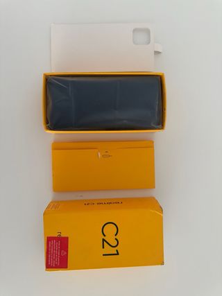 Realme C21 con caja y cargador