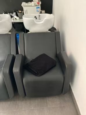 Mobiliario Peluquería Negro