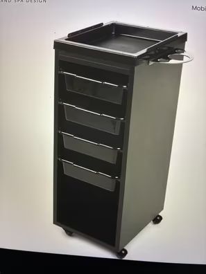 Mobiliario Peluquería Negro