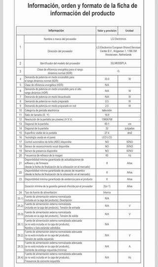 Televisor LG 32” Smart TV [LG] webOS TV32LM630BPLA
