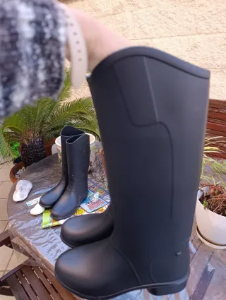Botas de equitación negras talla 34