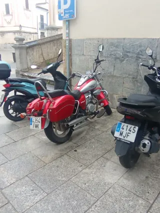 Moto Custom Mejor 125cc Roja