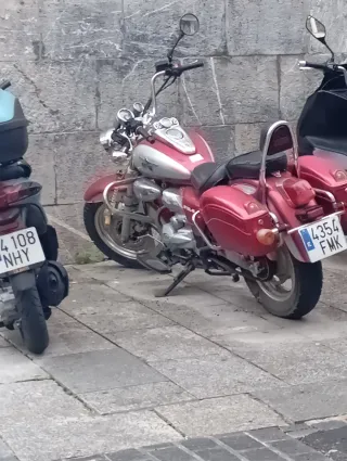 Moto Custom Mejor 125cc Roja