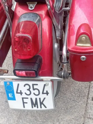 Moto Custom Mejor 125cc Roja