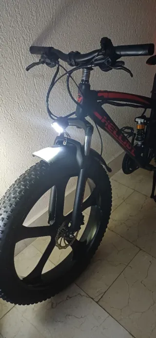 Bicicleta Fat Bike Negra
