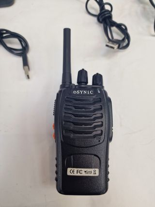 Teléfono 4 Walkies Talkies Esynic Negros