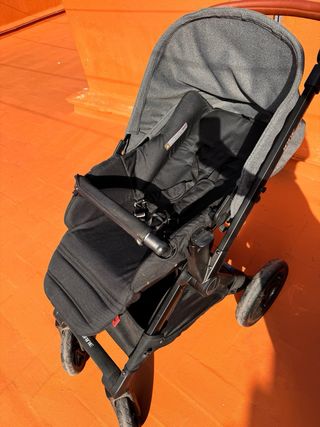 Carrito de bebé Jane negro