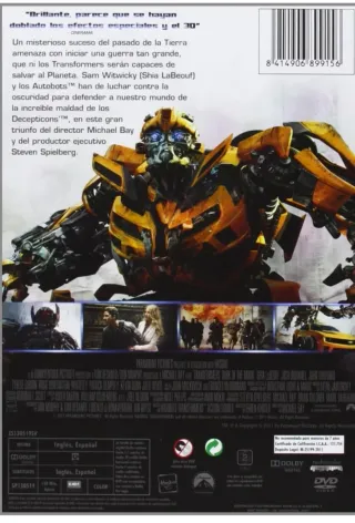 Transformers 3: El Lado Oscuro DVD