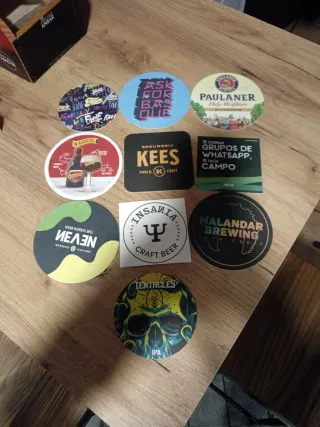 Bicchieri da birra inutilizzati