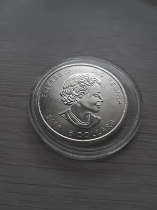 Moneda Plata 1 oz Superman Canadá 2016