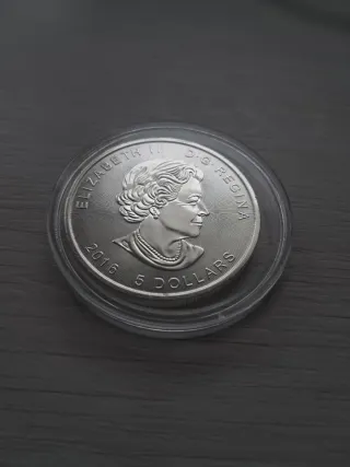 Moneda Plata 1 oz Superman Canadá 2016