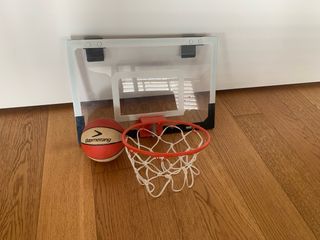 Mini canasta baloncesto con balón
